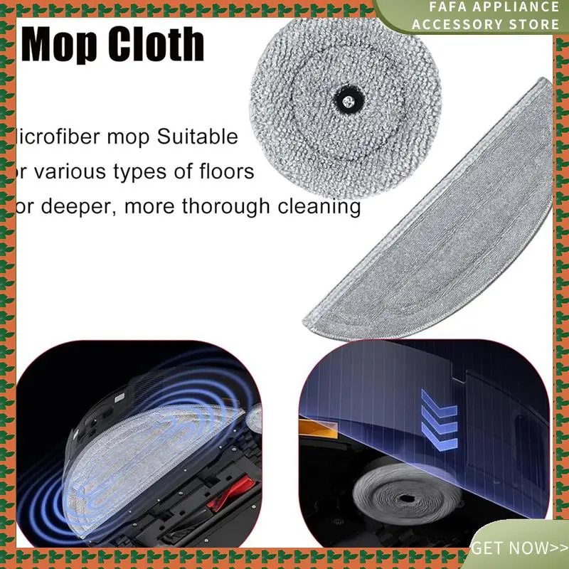 

Replacement Parts Forroborock Saros 10/G30 Vacuum Cleaner Parts Main Side Brush HEPA Filters Mop Pads Dust Bags-A70Z