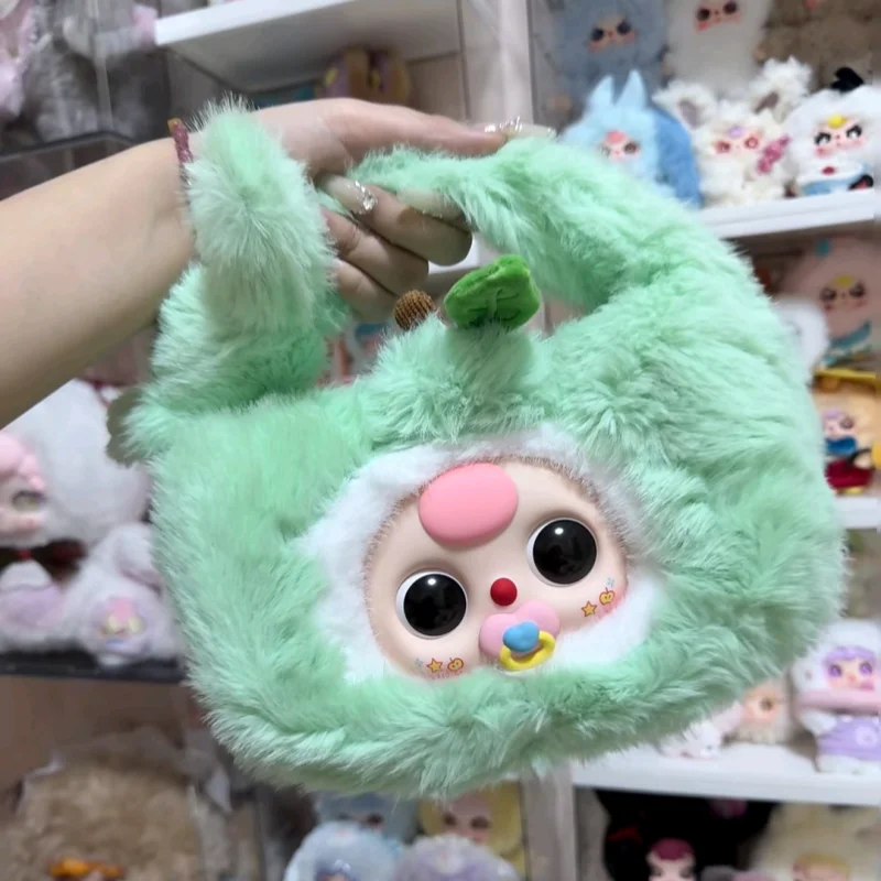 Baby Products Storage Box - ベビー・スリー・プラッシュ・ハンドバッグ・シリーズ・ブラインドボックス。かわいいフルーツをテーマにしたビニール製のコレクションアイテム。収納バッグとしても使える。大人向けのギフトや、ミステリーボックスとしても最適。
