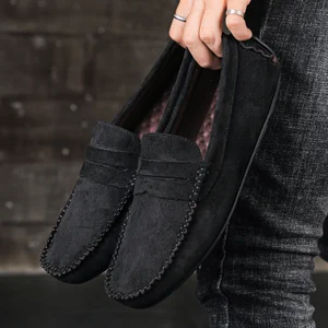 9 Hauptverkäufe Loafer Herren Wildleder - №5