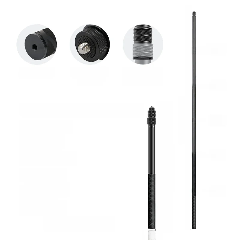 Handheld Pole For Selfie 1/4'' Screw For Insta360 Action Camera Cycling Recording Holder Bicycle Accessories