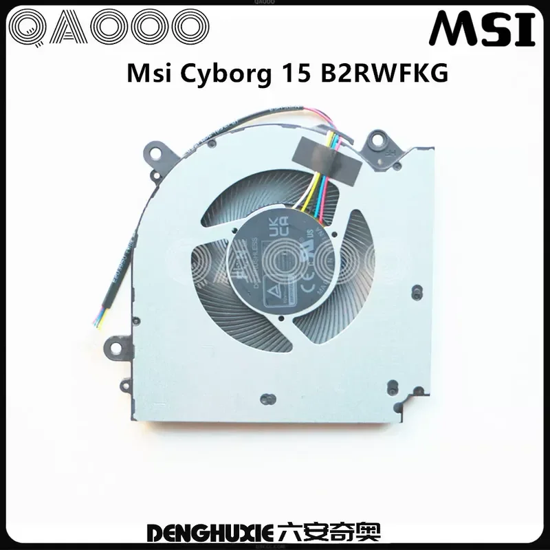 Fan for MSI Cyborg 17 B13WFKG 15 B2RWFKG MS-15Q1 MS-17U1