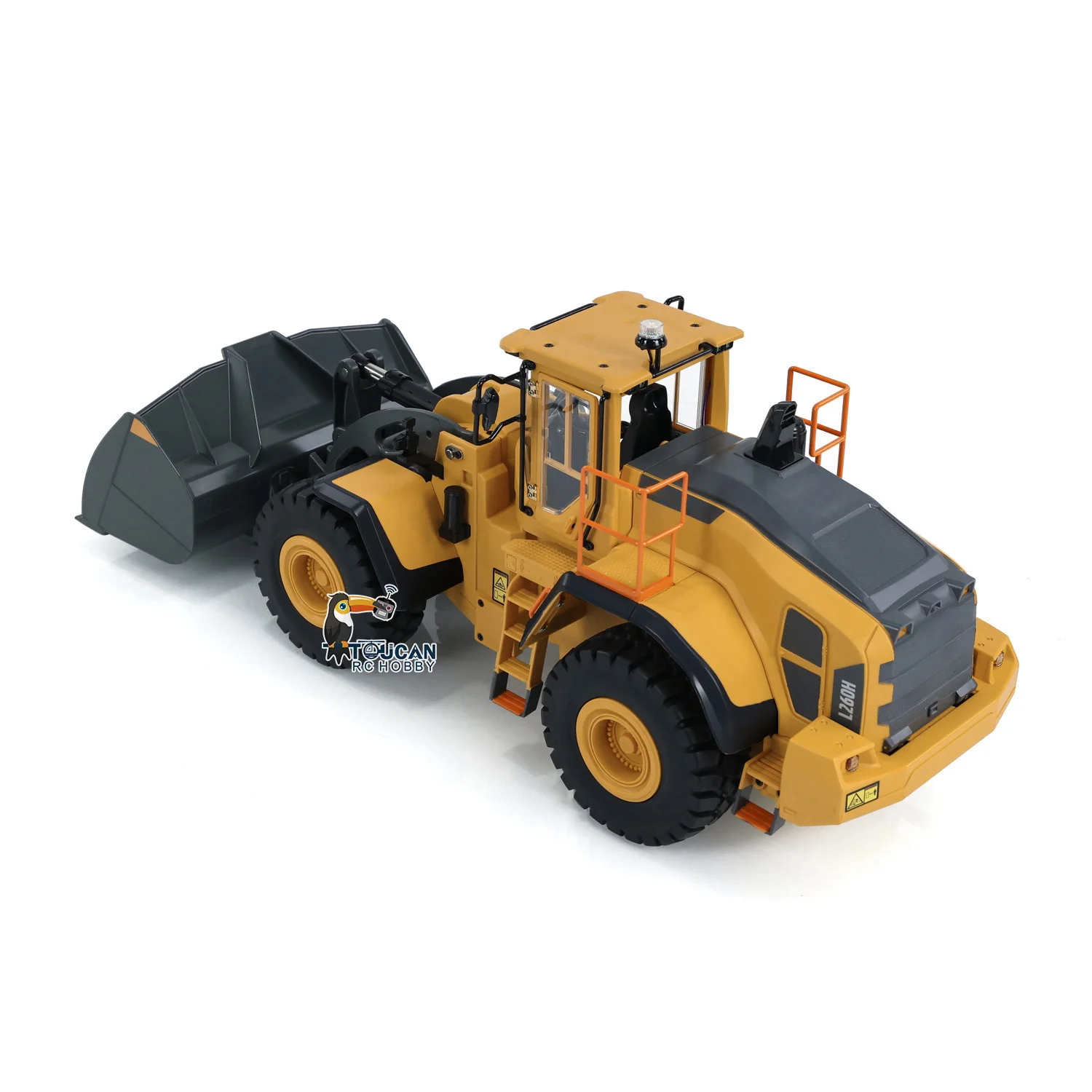 مزدوج النسر E592 1/16 L260H RC محمل التحكم عن بعد سيارة ضوء الصوت البناء لعبة ممتعة TH23665-SMT7