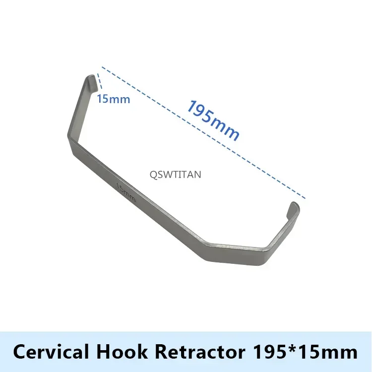 Retractor Cervical De Aço Inoxidável, Instrumentos Cirúrgicos Ortopédicos