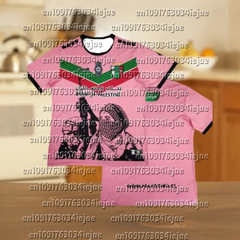

Palestino 24/25 Special Edition Jersey Outdoor Sweat Absorbent Quick Dry Soccer Jersey Summer Classic Casual Loose T-Shirt