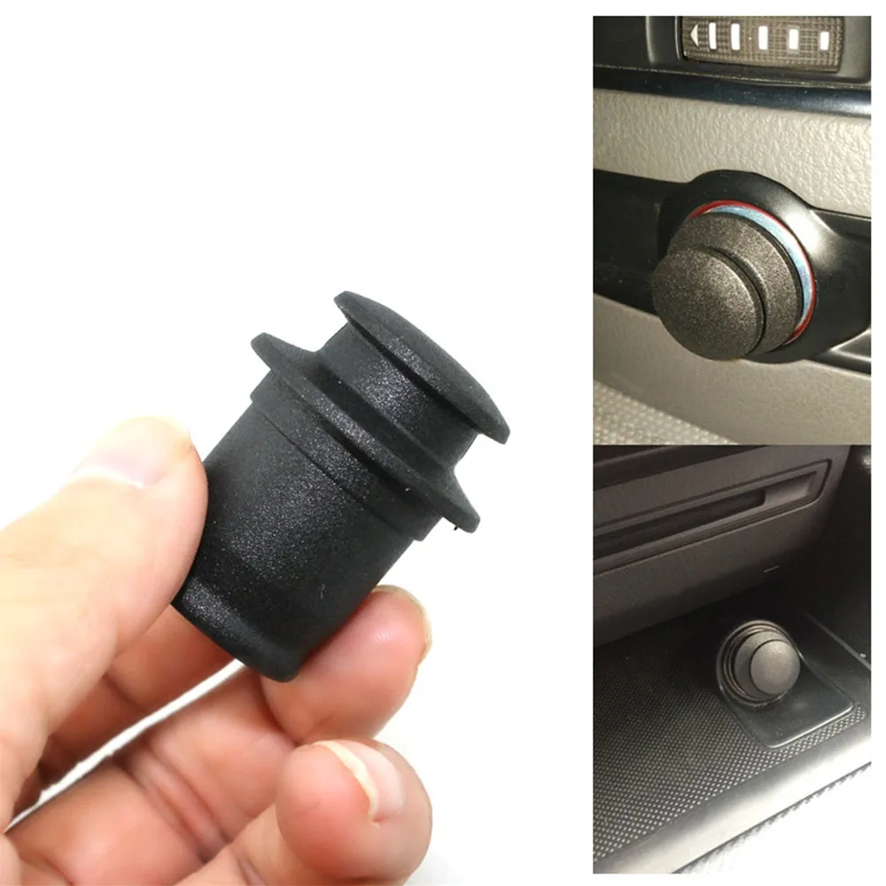 

4 PCS Car Cigarette Lighter Cap Cigarette Lighter Socket Cover Cap 12v Outlet Dust Cover