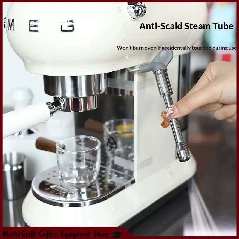 SMEG Steam Nozzle Modification Kit Anti Scald Extended Milk Foam Spout For SMEG Espresso Coffee Machine Accessories In Stock