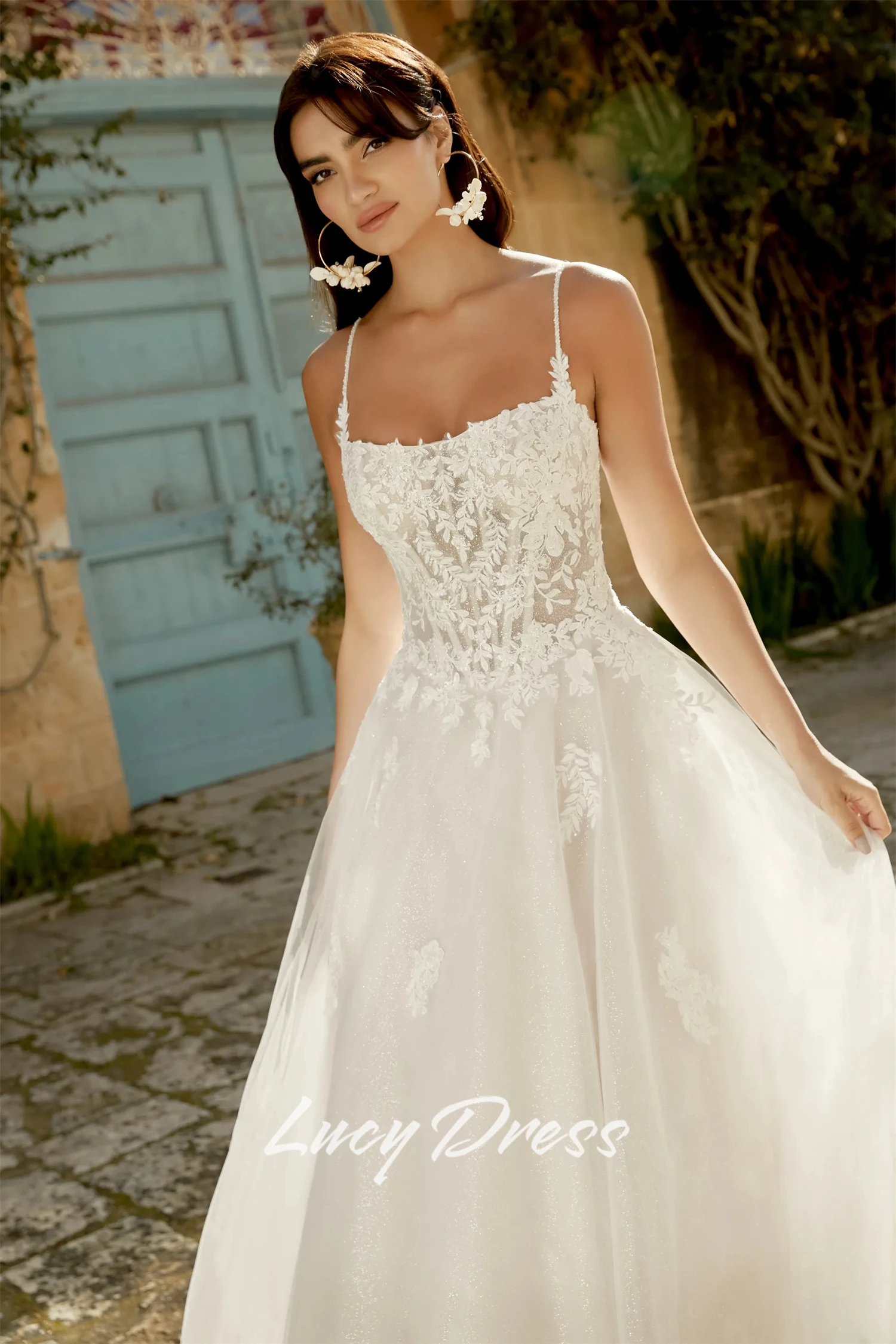 Lucy Customized Wedding Dresses Wedding Party Dress Wedding Dress for Wedding Brides Dress White Dress Wedding Dress Large Sizes