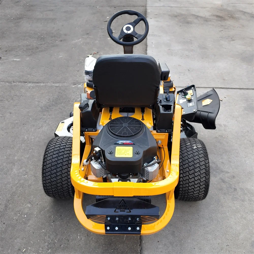 Commercial Zero Turn Lawn Mower 55 Inch 3-Blade Design Versatile Garden Grass Cutter