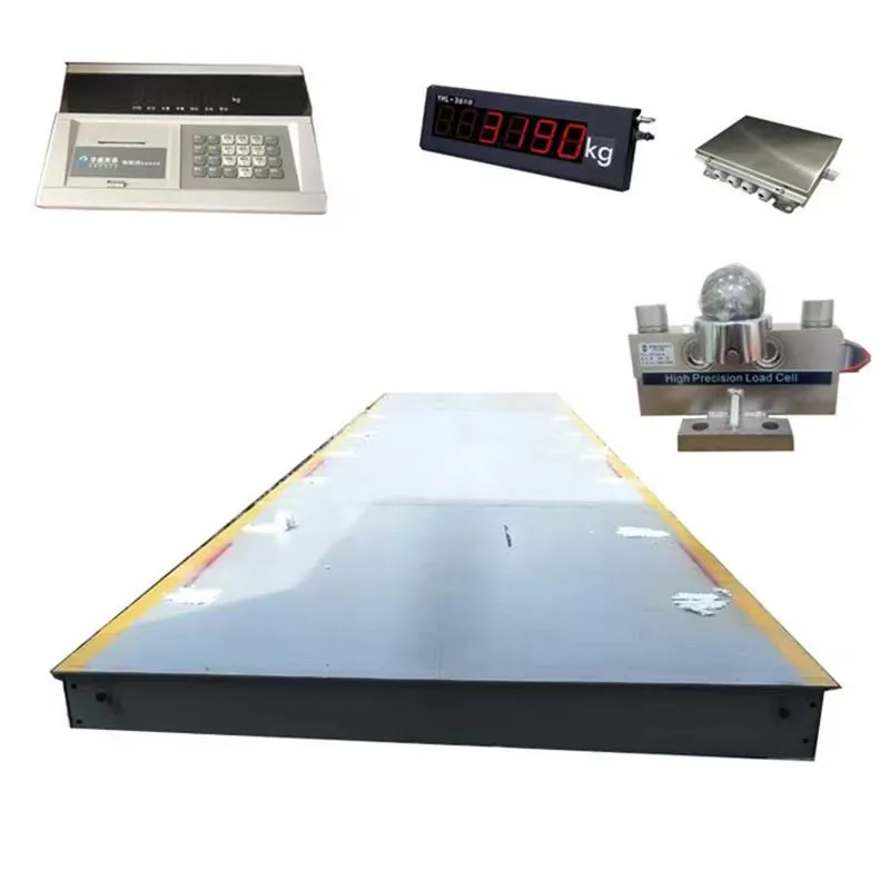 60 tons, 80 tons, 100 tons, 120 tons of electronic floor scales, steel structure highway construction site