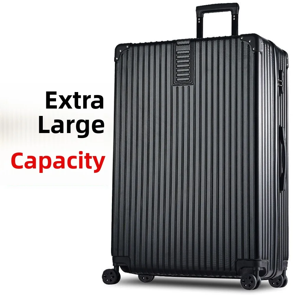 

Large Capaci Women's Lage 28 Inch Pullman Wheel Suitcase Universal Wheel Password Box Leather Box Durable Travel Suitcase