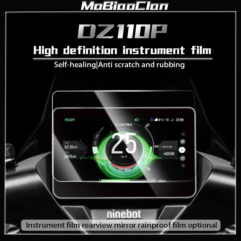 

For Ninebot Dz110P DZ110P Motorcycle Cluster Scratch Protection Film Dashboard Screen Protector Light film Accessories