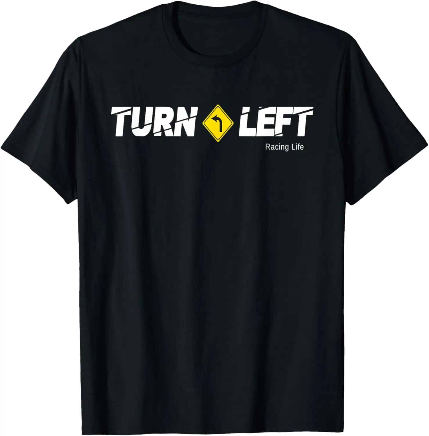 Dirt Track Racing Turn Left Sprint Car Modified Racing T-Shirt