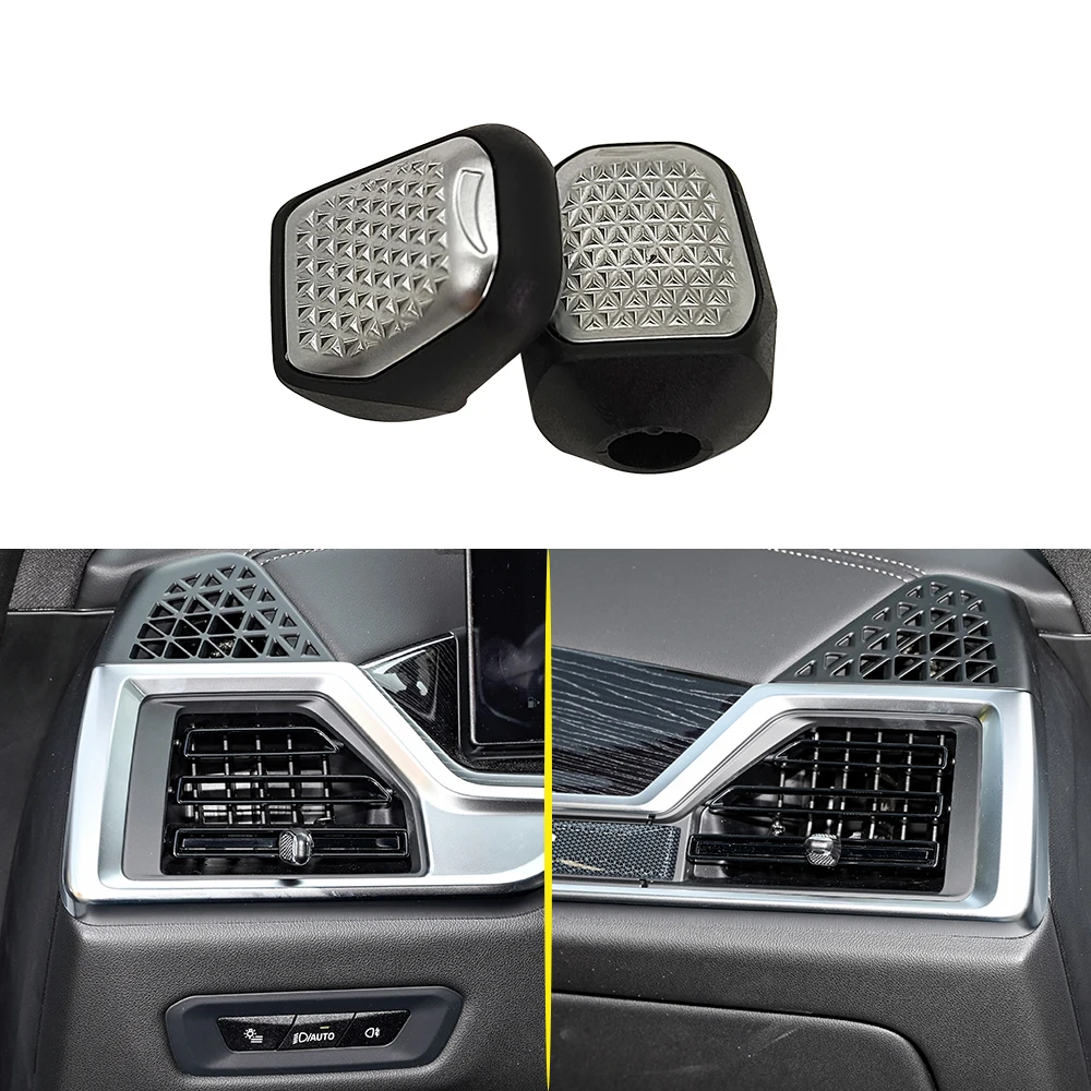 For BMW G05 G06 G07 Left Right Middle AC Vent Grille Air Conditioning Outlet Knob Repair  Accessory For BMW X5 X6 X7 2023-2025