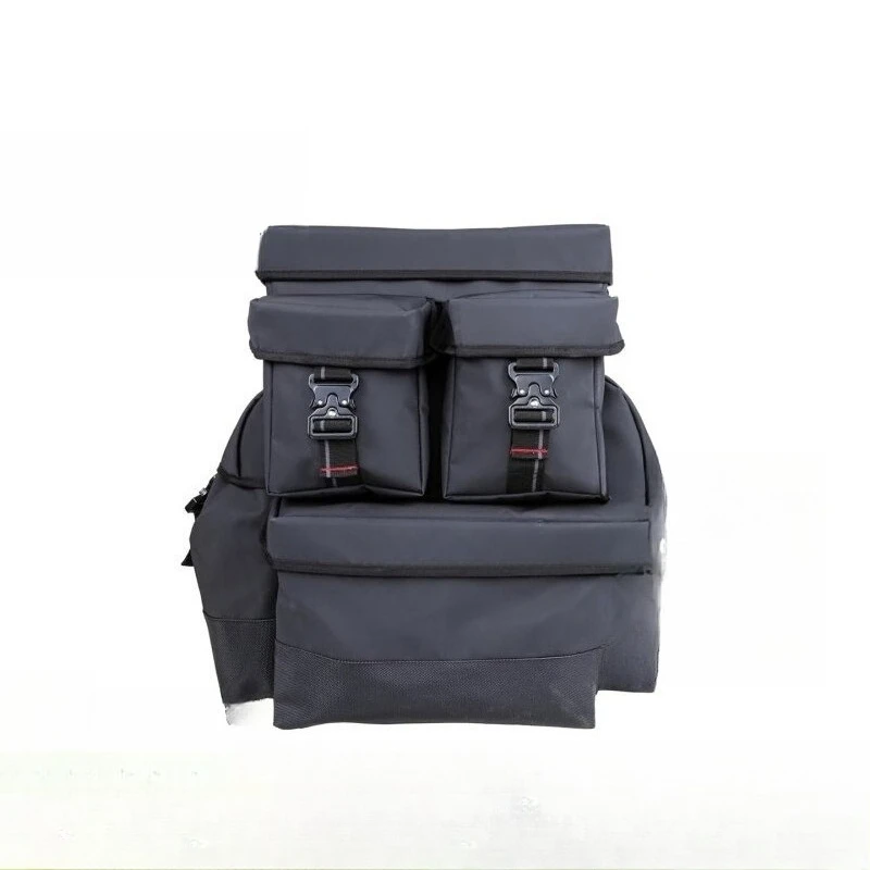 Large-capacity multi-pocket car storage bag, external outdoor rainproof travel bag