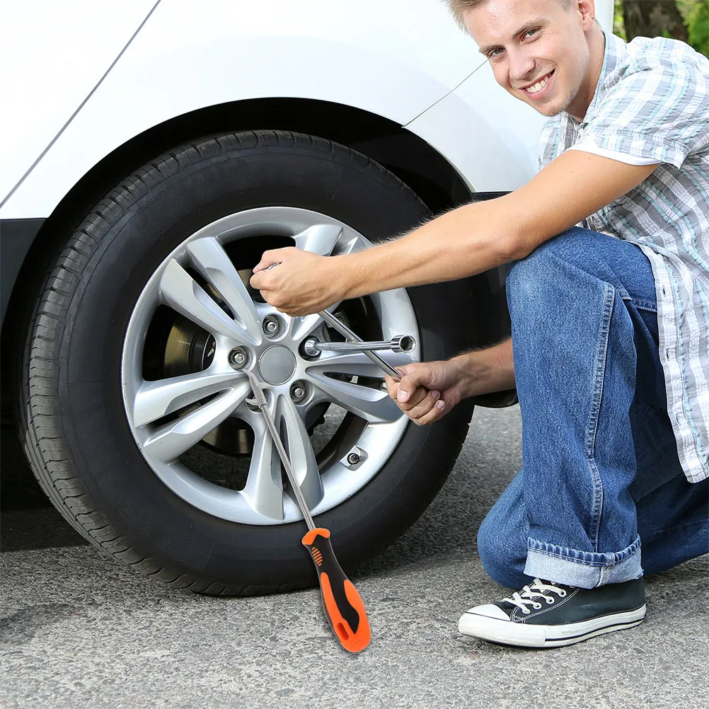

2pcs Car Tire Stone Removal Hook Efficient Cleaning Tool Rubber Metal Durable Explosionproof Tire Groove Cleaner Wheel Gap