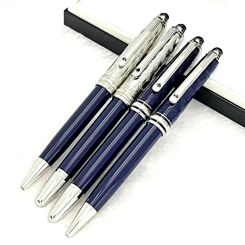 

Gift MB 163 Rollerbal Pen Luxury Prince 80 DaysBallpoint Pens Stationery Office Supplier SmoothWriting With Serial Number