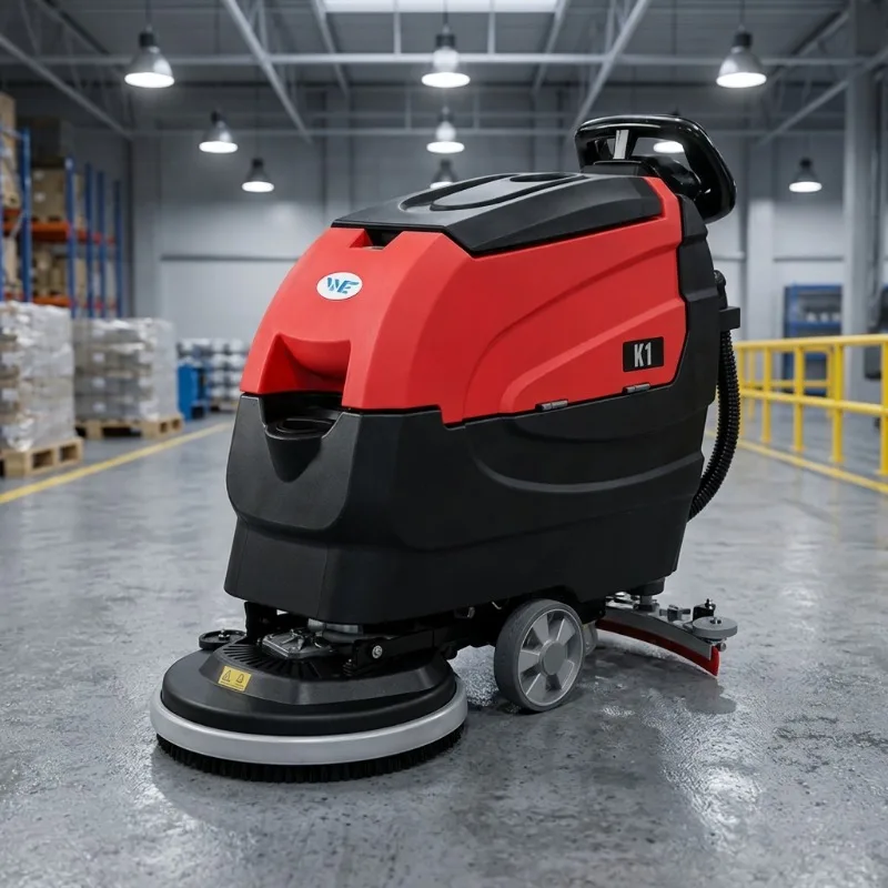 Airo Hotsale 24V 80AH Lithium Battery Industrial Automatic Floor Washing Machine Scrubber Dryer