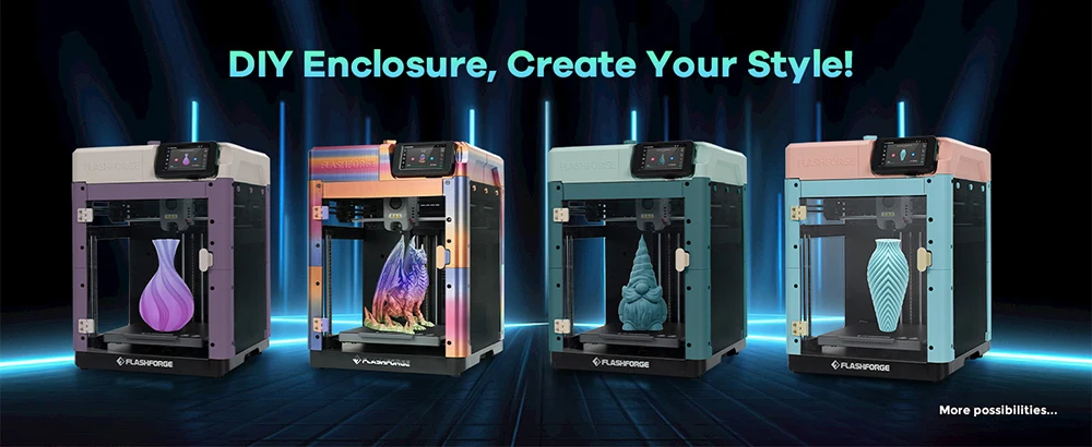 FLASHFORGE Gehäuse-Panel-Kit für Adventurer 5M 3D-Drucker-Teilekit. Machen Sie den leisen Druck – Detail 2