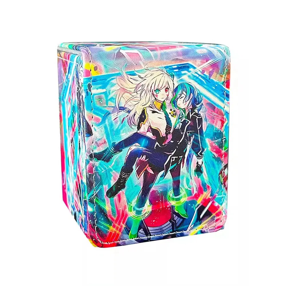 100+Deck Card Boxes Cards Stoarge Box Card Deck Case Holder for Trading Cards Playing Card Box Compatible with TCG CCG MTG PTCG