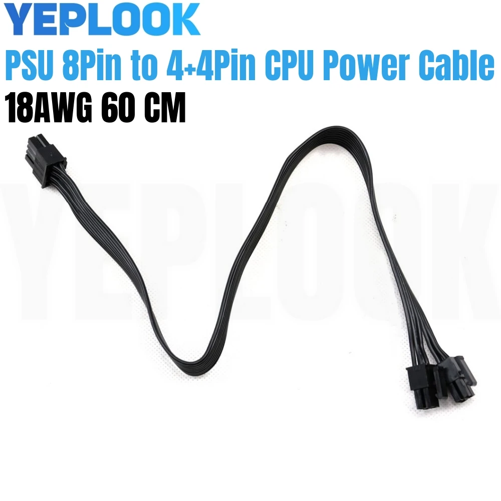 

For Gigabyte P-GM PSU, EPS/ATX12V 4+4PIN CPU Power Cable for GIGABYTE P750GM 750W, P850GM 850W, P1000GM 1000W GOLD Modular Power