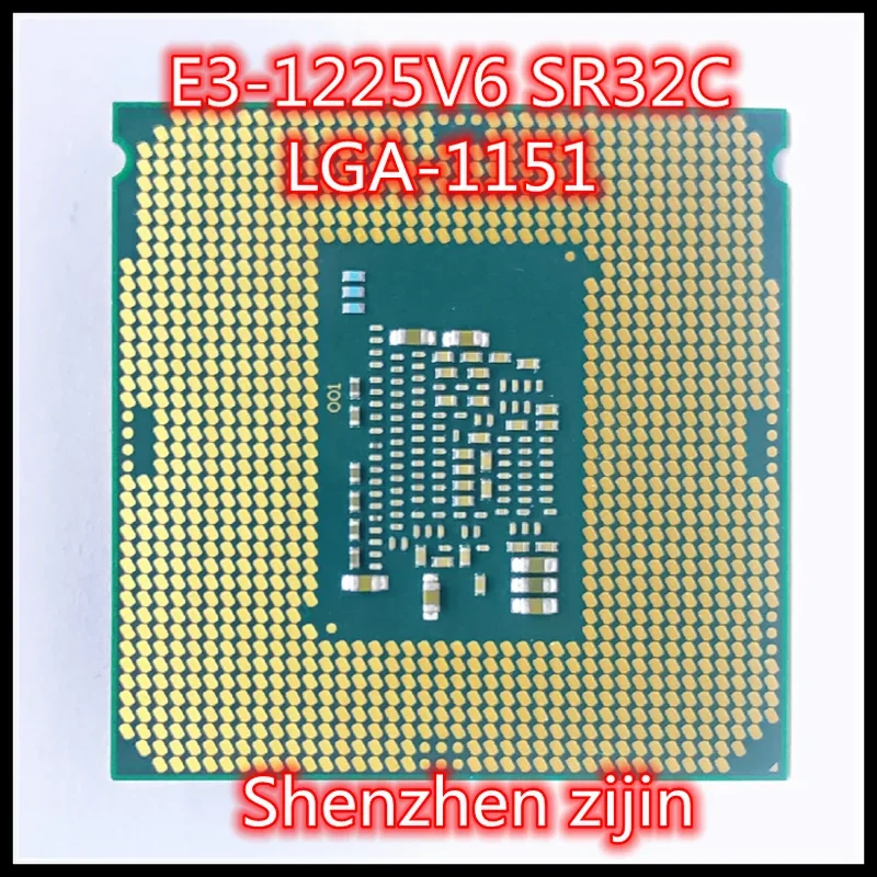 

E3-1225 v6 e3 1225v6 SR32C 8M cache, 3.30 GHz TDP 73W LGA 1511 Quad Core
