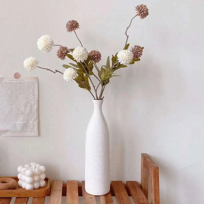 

Nordic Ins Style Ceramic Vases And Dry Flower Clothing Stores, Simple Decorations, Quiet Style Art Living Room Soft Decoration
