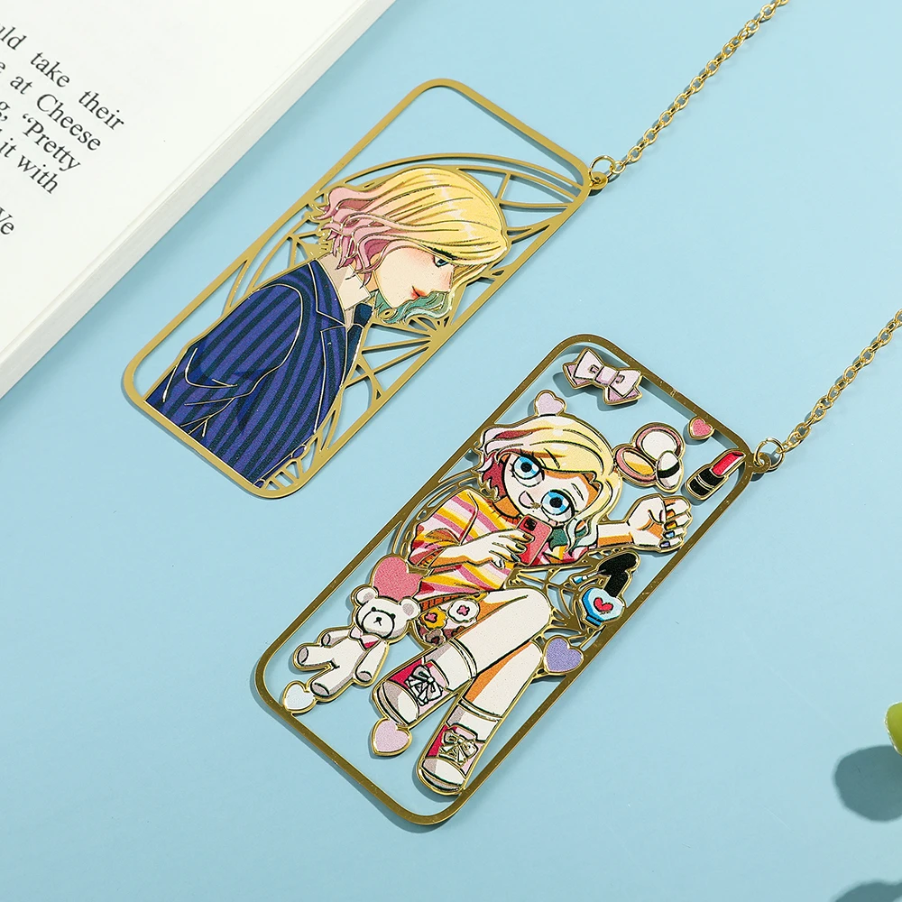 Funny Horror Shows Wednesday Figure Creative Bookmark for Books Lover Gifts Fans Collection Gifts Books Page Mark Decoration