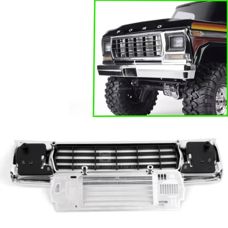 TRX4 Metal water tank piece grille grille water tank decoration for 1/10 RC Crawler Car Traxxas TRX4 Ford Upgrade Accessories