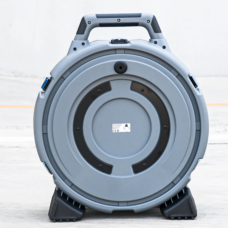 K9-204 Pipe Cleaning Auger Machine 21.3m Flexible Shaft 3 Chain Beaters Snake Pipe Cleaning Machine