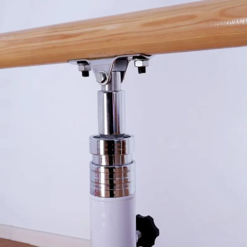 Waterproof Steel Filling Floor Mounted Adjustable Portable Ballet Barre