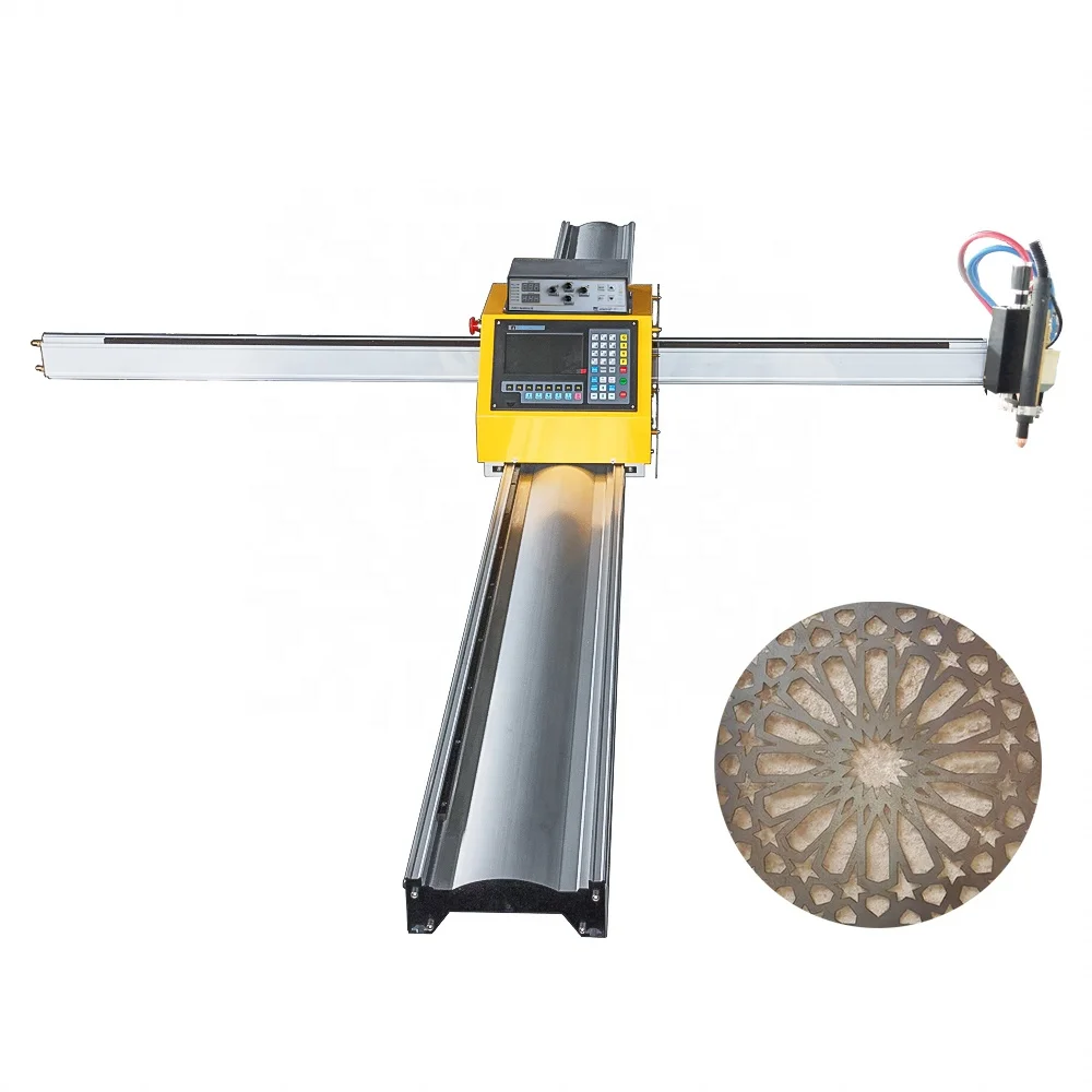 High Cutting Precision Copper Aluminum Air Plasma Cutter with 120A Power Source and Fangling 2100