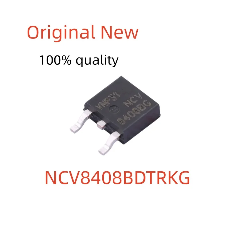 100% NEW NCV8408BDTRKG DPAK Single N-Channel Self Protected Low Side Switch 42V 10A Smart Power Driver 55mΩ With OCP OTP OVP