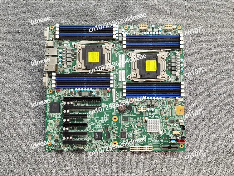 Be Suitable for Lenovo Dual-way X99 Server Motherboard C612 Chip E-ATX 2680v4 Supports Independent Nvme Startup