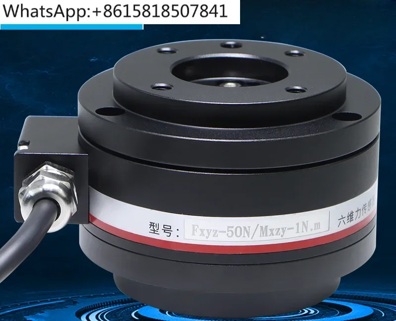 Six-dimensional force sensor industrial robot manipulator high-precision detection force polishing teaching