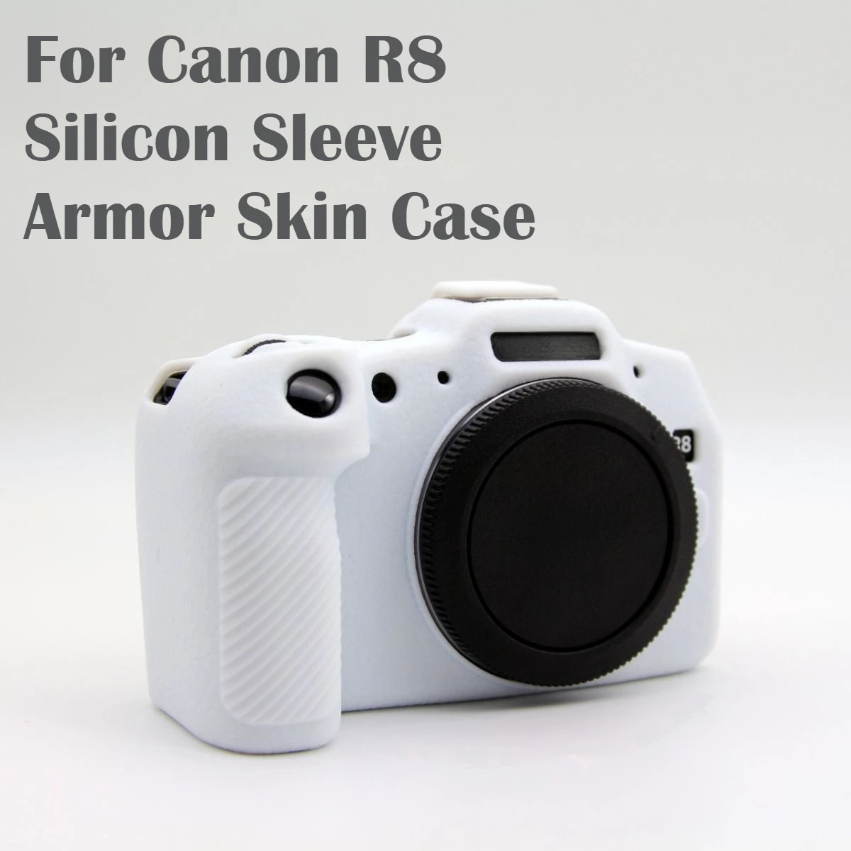 

For Canon R8 Silicon Sleeve Armor Skin Case Body Cover Protector DSLR Camera Shell Protective Video Bag