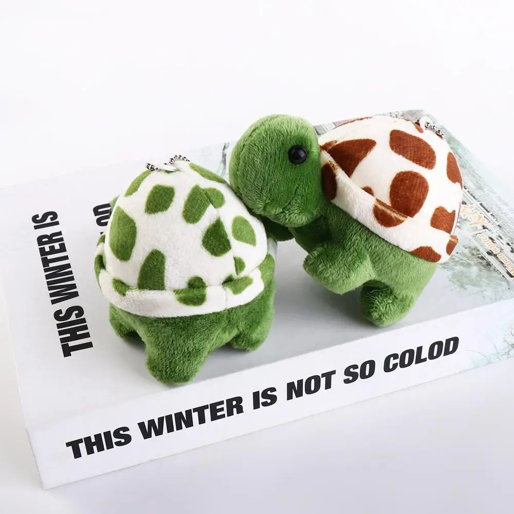 Animal Bag Pendant Interior Accessories Plush Turtle Keyring Schoolbag Decoration Tortoise Keychain Tortoise Plush Keychain