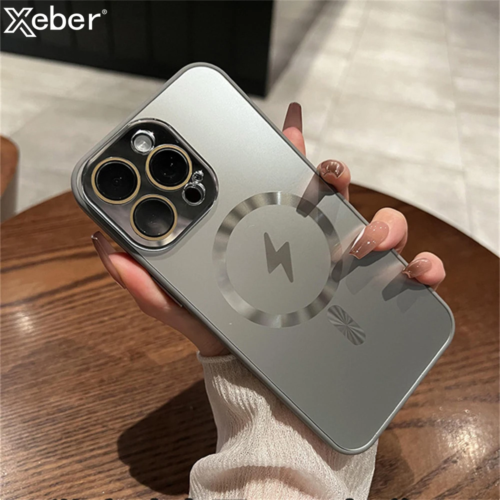 

Матовый Стеклянный чехол для iPhone 15 14 13 11 Pro Max