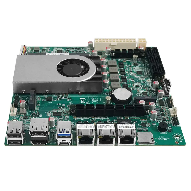 Topton 6-Bay NAS Motherboard Intel N150 6*SATA3.0 2*M.2 NVMe 2*2.5G LANs Nics 1*PCIE X1 1*DDR5 Low Power Firewall ITX Mainboard