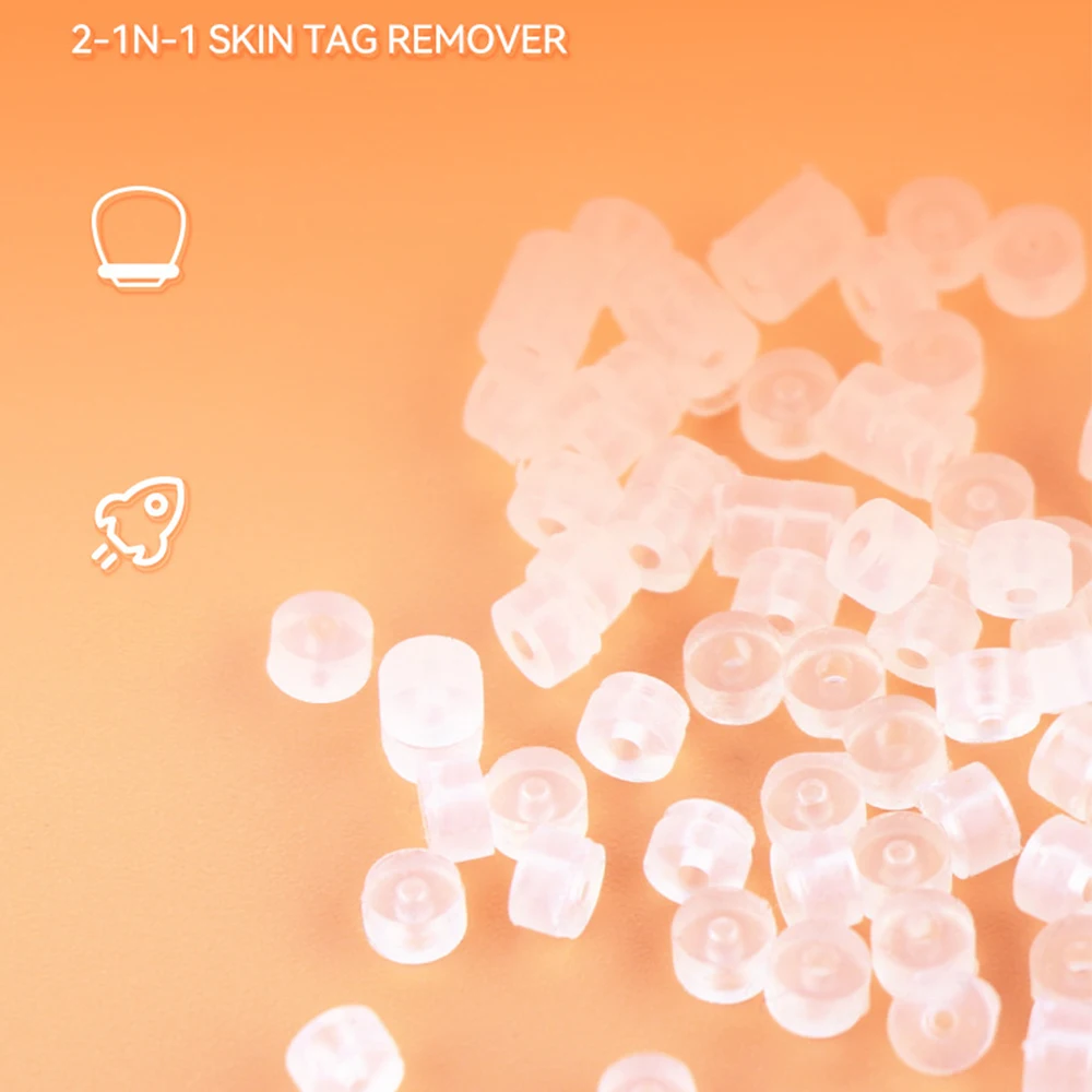 2 In 1 ชุดกําจัดผิว MINI Mole Wart เครื่องมือผิว Facial Mole Wart Remover ทําความสะอาดผ้าฝ้าย Swab Facial Care เครื่องมือแบบพกพา