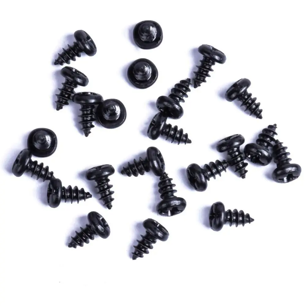 400pcs/500pcs Cross Recessed Head Self Tapping Screws Button Head Carbon Steel Pan Head Screws Self Tapping Cross Drive