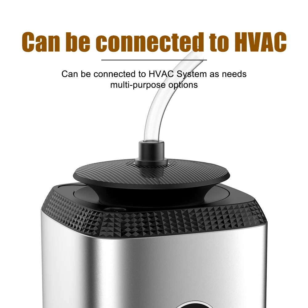 فاخر منخفض الضوضاء التجارية رائحة الهواء الناشر طويلة الأمد آلة رائحة المنزلية الناشر مع شاشة تعمل باللمس الذكية #6