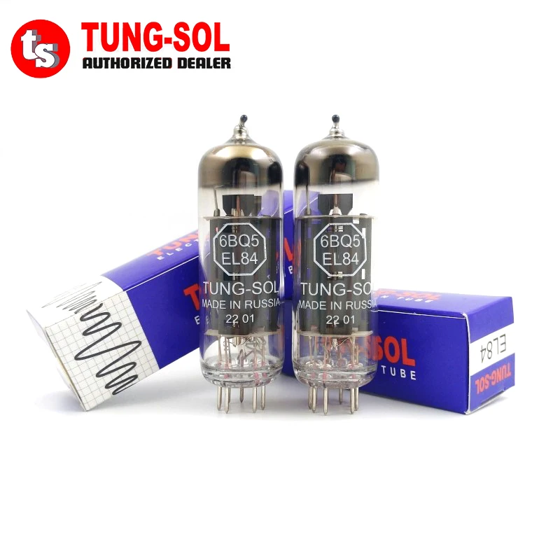 

TUNG-SOL EL84 Electronic Tube Replacement EL84/6BQ5/6P14 Vacuum Tube Original Factory Precision Matching For Amplifier