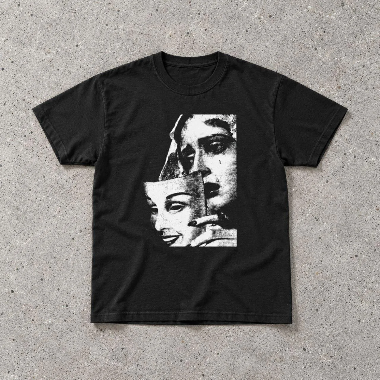 T-shirts featuring trendy prints, gothic style, Y2K Harajuku style, retro millennial-era fashion T-shirts, loose fit, unisex
