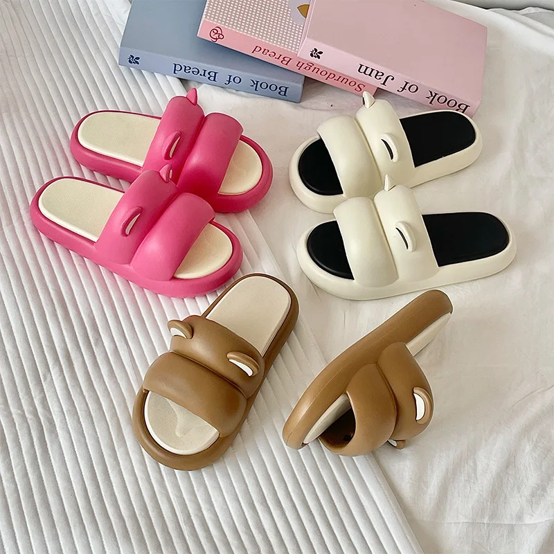 

Summer Womens Slippers Comfortable EVA Slipper Cute Ladies Slippers Non Slip Home Slippers for Women Beach Shoes Pantuflas Mujer