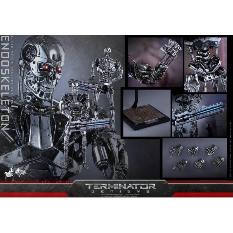 

Original Hottoys Mms352 Terminator 5 Genesis Endoskeleton Skeleton T800 1:6 In Stock Anime Action Collection Figures Toys Model