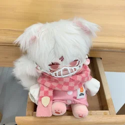 20cm Anime Cotton Plushie Toys Pink Peach Plush Doll Stuffed Dress Up Cospslay Customization Figure Birthday Collection Gifts