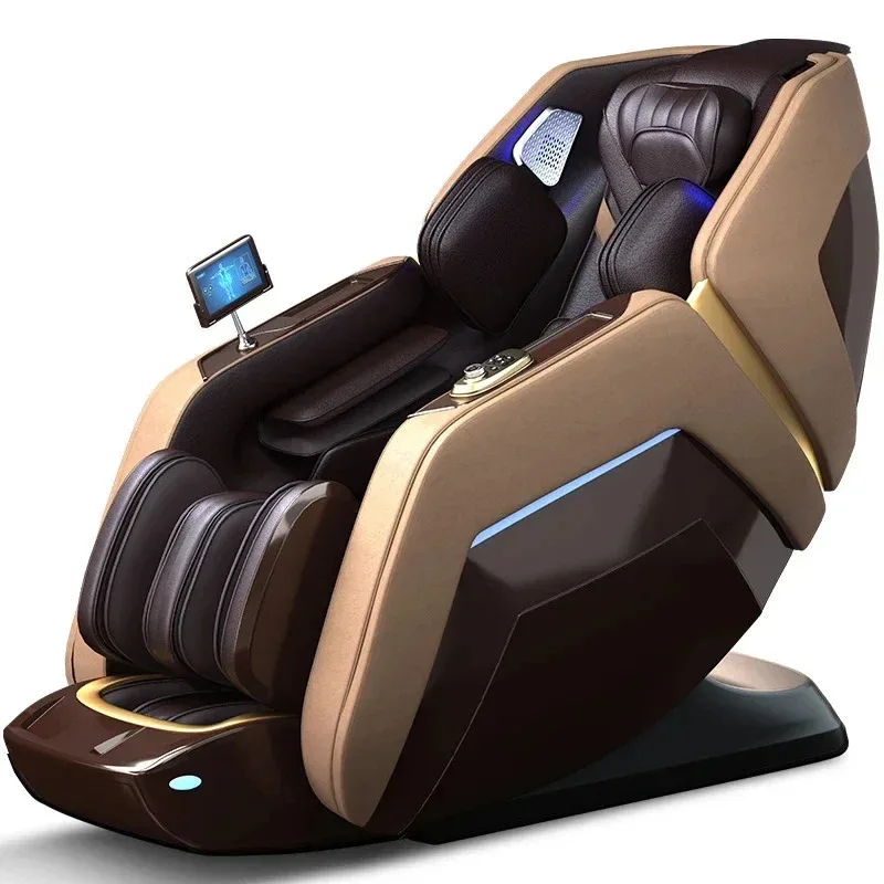 

Zero Gravity Full Body Massage Chair 4D Voice Control Back Heating Bluetooth Speaker Airbags - Relaxation And Recovery