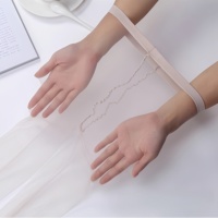 Ultra-Thin 0.1D Women's Summer Stocking Thin Line Crotch Tight Fully Transparent Seamless Toe Stretchy Sexy Pantyhose