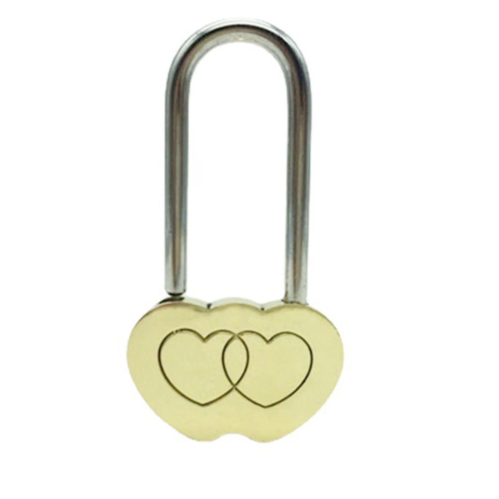 Serrure d'amour gravée à double cœur, cadenas de Press, cadeaux de la Saint-Valentin, offre spéciale