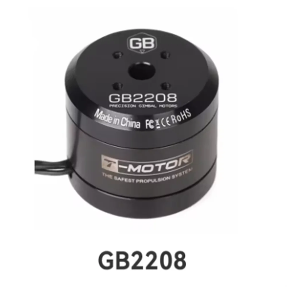 T-MOTOR GB2208 KV128 3-4S Low Cogging Torque Brushless Gimbal Motor for UAV Drone Aerial Photography